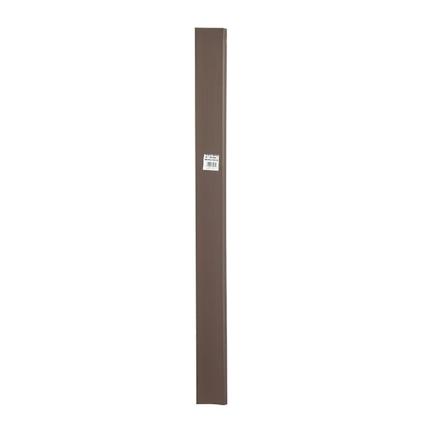M-D Building Products 4 in. H X 0.08 in. W X 48 in. L Prefinished Brown Vinyl Wall Base 75234 - main